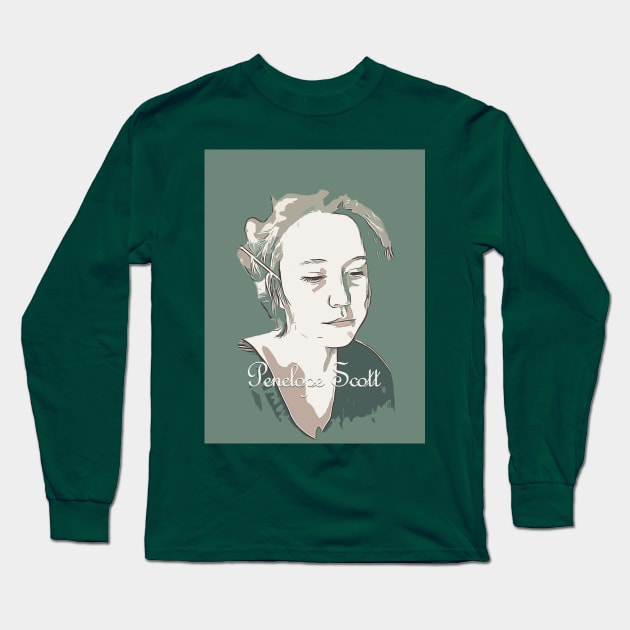 Penelope Scott - Tiktok Singer Long Sleeve T-Shirt by sahiliart06